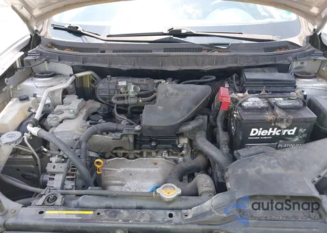 2013 Nissan Rogue Sv из США, поврежденный, VIN JN8AS5MT1DW504788